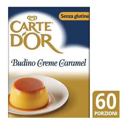 BUDINO CREME CARAMEL'CARTE D'OR' KG.0,8